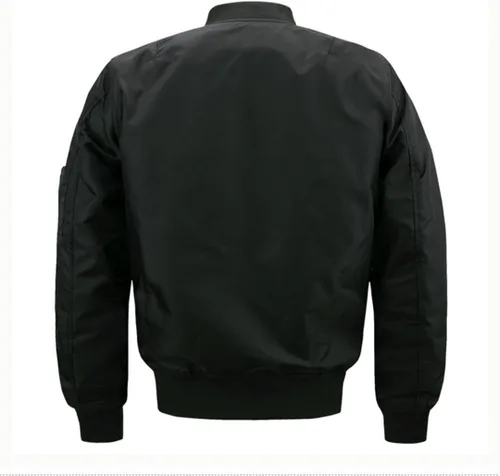 Vista 2 de Cresay Chaquetas bomber deportivas para hombre, abrigos tipo blusón, abrigos gruesos para exteriores