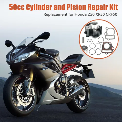 Vista 6 de labwork Kit de Reemplazo de Cilindro y Pistón de 50cc para Honda Z50 XR50 CRF50