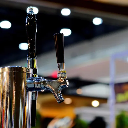 Vista 5 de MRbrew 2 manijas de plástico para grifo de cerveza, grifo de cerveza de 3/18 pulgadas, mango negro para barras comerciales estándar americano