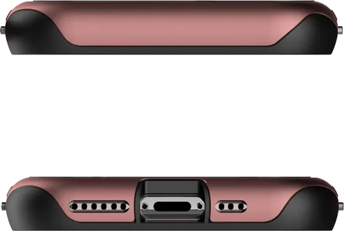 Vista 5 de Ghostek ATOMIC - Fundas delgadas y transparentes para iPhone 11 Pro para mujer, fundas protectoras de color rosa, protección a prueba de golpes