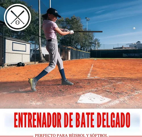 Vista 7 de Franklin Sports Entrenador de Swing de Bate Delgado Pro Elite