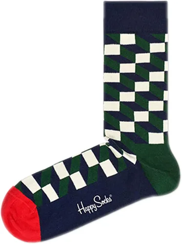 Vista 4 de Happy Socks - Paquete de regalo con 4 pares de calcetines de calidad premium, colores surtidos, para hombres y mujeres