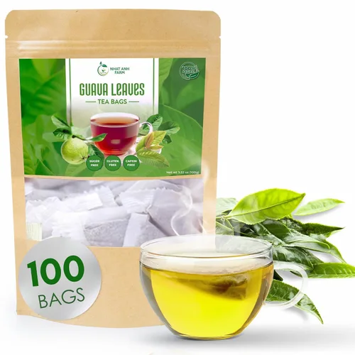 Vista 21 de NHAT ANH FARM - Bolsas de té de hoja de laurel premium, 40 bolsas de té, hoja de laurel seca 100% natural, té de hierbas naturalmente dulce, sin