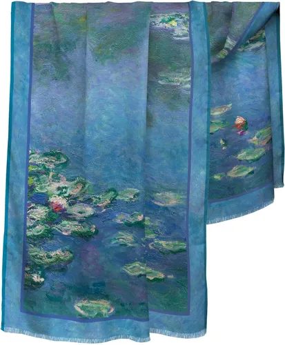 Vista 24 de RainCaper Bufanda de mezcla de seda para mujer Delaunay mujer portuguesa