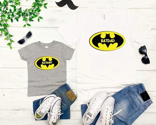 Vista 4 de father and son matching shirts, fathers day matching sets