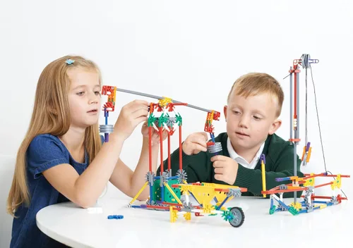 Vista 6 de K'NEX Educación - STEM Explorations: Kit de construcción de palancas y poleas 'Kid Construction Play' a partir de 8 años