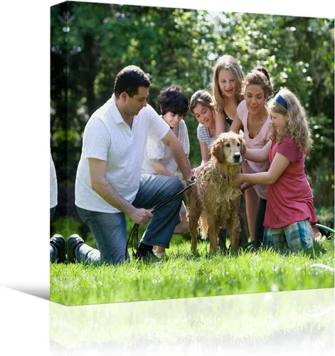 Vista 11 de SIGNWIN Impresiones en lienzo personalizadas con tus fotos, fotos personalizadas a lienzo enmarcado, 8 x 10 pulgadas