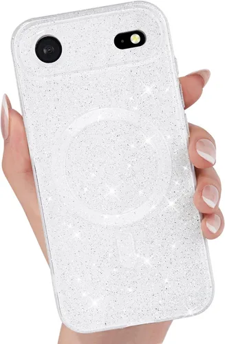 Vista 103 de LoeoeL Funda para iPhone 12 con Purpurina Compatible con Magsafe, Femenina Linda Brillante Magnética Mag Safe Bonita Funda para Teléfono