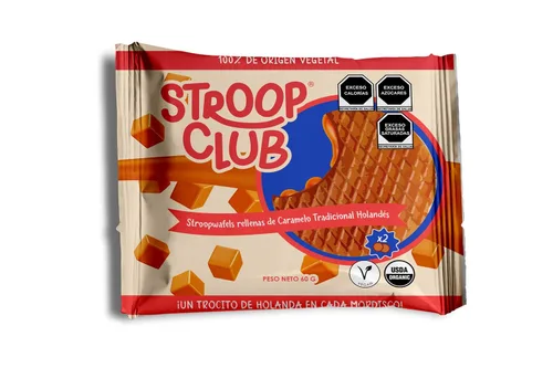 Vista 13 de Stroop Club Stroopwafel de Caramelo Orgánico Infusionado con Chai Indulgencia Vegana, a Base de Plantas y Aprobada por los Holandeses - 24