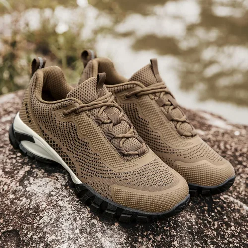 Vista 41 de ulogu Zapatos de senderismo impermeables para hombres y mujeres, cómodos, ligeros, antideslizantes, para caminar todo el día, para trabajar y caminar