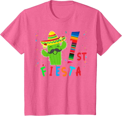 Vista 40 de Camiseta mexicana para fiesta temática de cumpleaños a juego, Negro, S