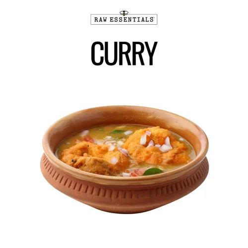 Vista 4 de Raw Essentials Curry Vadouvan - Masala francesa - Salado y cálido - Ideal para platos estofados, mariscos y cuscús - Botella de 10 onzas French
