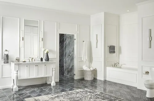 Vista 7 de Pfister LG897MGK LG89-7MGK Northcott - Ducha con 1 mango, solo molde, en níquel cepillado