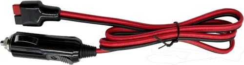 Vista 2 de Cable de enchufe para encendedor de cigarrillos de automóvil, conector de cable de extensión de 45 A a 15 A, resistente 14 AWG compatible con puerto