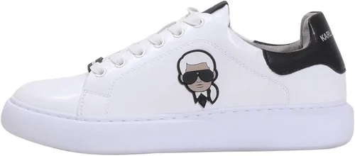 Vista 3 de Karl Lagerfeld Paris Tenis de cuero esencial para mujer