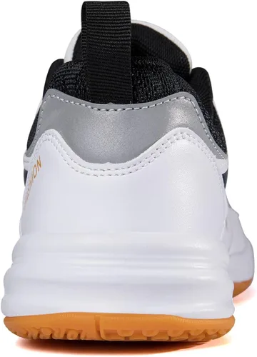 Vista 4 de EADNLY Zapatos de pickleball para hombre, zapatos de bádminton, zapatos de tenis para interiores, zapatos de pista de raquetbol, squash, zapatos