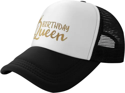 Vista 2 de ZBDSKLEX Gorra de béisbol ajustable para fiesta de cumpleaños unisex