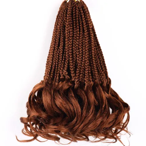 Vista 63 de Cabello para Trenzas Rizo Francés Color 1 Trenzas de Ganchillo Rizo Francés 10 Pulgadas Trenzas de Caja Cabello de Ganchillo para Mujeres y Niños