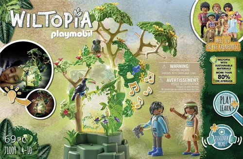 Vista 3 de Playmobil Wiltopia Rainforest Luz nocturna
