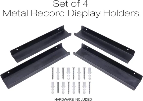 Vista 2 de EXCELLO GLOBAL PRODUCTS Estante de metal para discos de 4