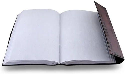 Vista 3 de Diario de cuero en relieve, cuaderno de árbol grande para escribir diario de cuero, diario de cuero hecho a mano (Gbag)