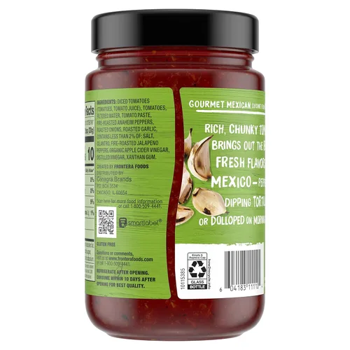 Vista 2 de Frontera Salsa gruesa, suave, 16 oz