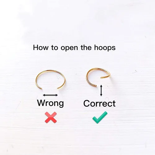 Vista 96 de Small Gold or Sterling Silver Huggie Hoop Earrings for Women Cartilage Nose Helix Tragus