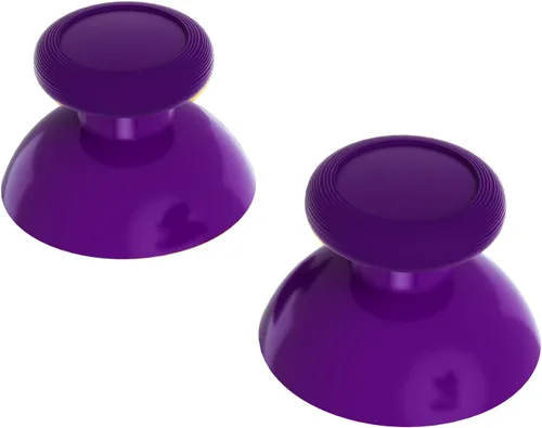 Vista 7 de eXtremeRate Palillos de mando 3D de repuesto color morado palillos de pulgar analógicos con destornillador cruzado para mando Nintendo Switch Pro
