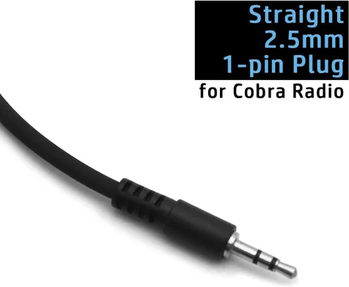 Vista 6 de 2X Clip Auricular Auricular Micrófono PTT para Cobra MicroTalk 2 Way Radio ACXT145 ACXT345 ACXT545 ACXT645 ACXT1035R RX380 RX680 AM245 AM246 AM645