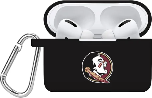 Vista 32 de Alabama Crimson Tide - Funda de silicona compatible con Apple AirPods Pro (negro)