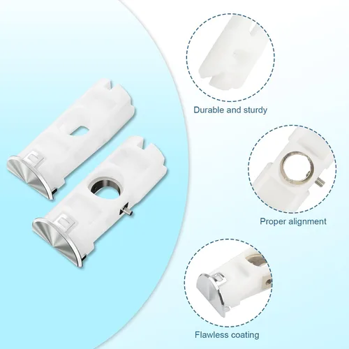 Vista 3 de DA61-07540A Versión mejorada para mango de refrigerador y congelador Samsung Kit de reemplazo para mango de puerta de congelador Samsung