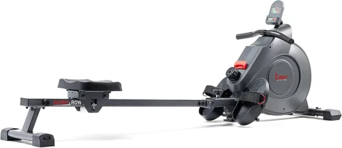 Vista 10 de Sunny Health & Fitness Smart Magnetic Rowing Machine with Extra Long Rail