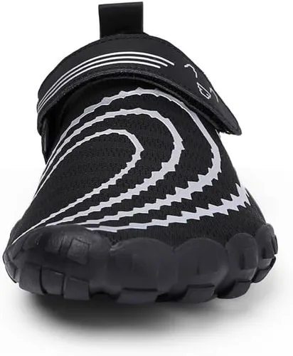Vista 2 de Zapatos acuáticos transpirables de secado rápido para mujer y hombre, calcetines acuáticos suaves para senderismo, natación, playa, surf, yoga