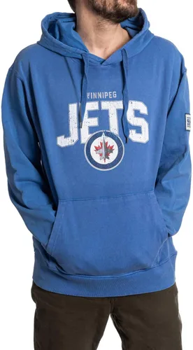 Vista 16 de Calhoun NHL Sudadera con capucha unisex Acid Wash - Sudadera de forro polar vintage para fanáticos