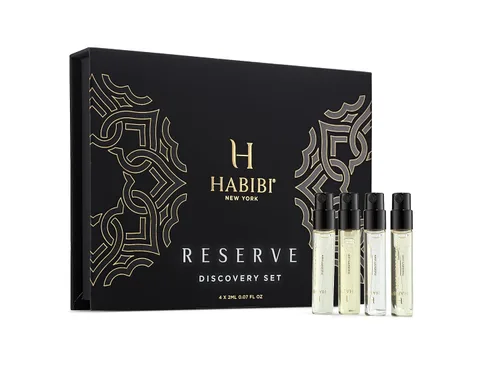 Vista 10 de H HABIBI Set de descubrimiento de fragancias para hombre, 5 × 0.1 fl oz