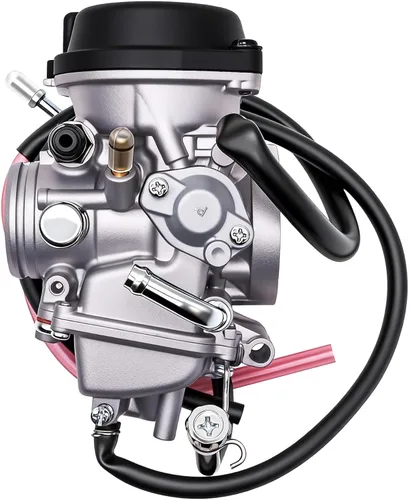 Vista 5 de Carburador LTZ400 compatible con Suzuki LTZ 400 LT-Z400 2003 2004 2005 2006 2007 Quadsport ATV Carb con filtro de aire, válvula de gasolina