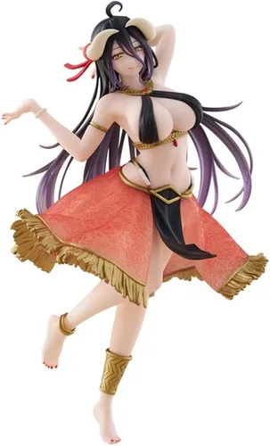 Vista 11 de QAHEART Figuras de Albedo Figura de Shalltear Bloodfallen de Anime Figura de PVC Modelo de Anime Figura de Acción Ornamentos para Fans 20CM/7.87IN