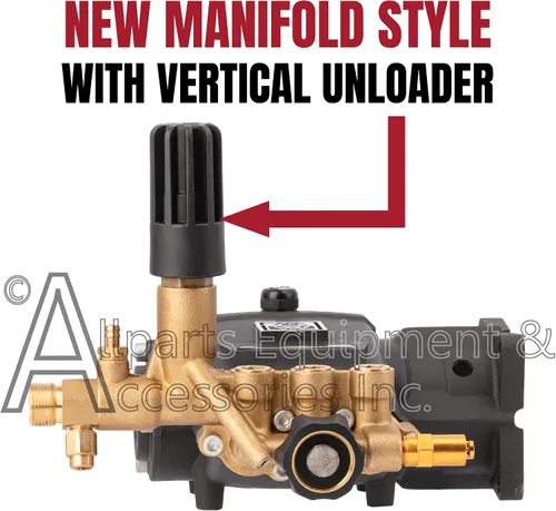 Vista 8 de 530001 Simpson AAA Kit de bomba de repuesto para lavadora a presión de émbolo triplex horizontal, 2.5 GPM @ 3400 PSI máximo con eje hueco de 3/4