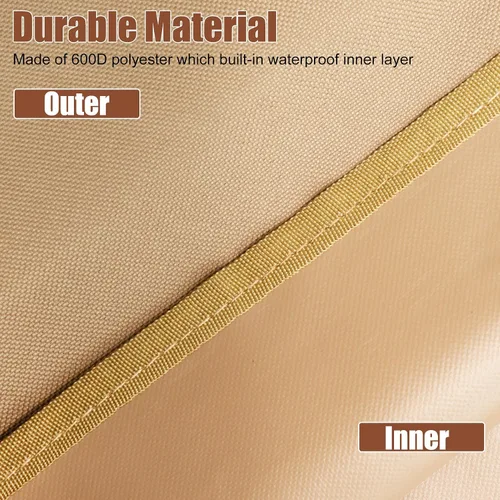 Vista 4 de BJADE'S Cubierta de aire acondicionado para ventana compatible con la unidad de aire acondicionado de ventana en forma de U Midea, resistente
