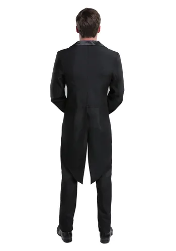 Vista 2 de Disfraz de Mayordomo para Hombre Talla Grande Multicolor