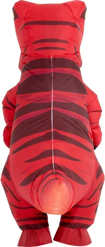 Vista 6 de Disfraces de dinosaurio para adultos, disfraz inflable para adultos, disfraz de Trex inflable, disfraces de Halloween para hombres y mujeres
