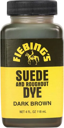 Vista 3 de Fiebing's Tinte de Ante Negro (4 oz) - Recolorea, Ilumina y Restaura Zapatos de Gamuza y Cuero Rugoso, Muebles, Bolso - Incluye Aplicador de Lana
