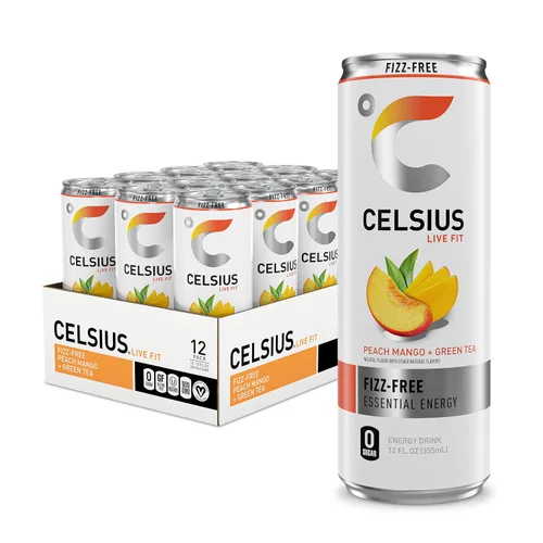 Vista 13 de CELSIUS Paquete variado oficial de sabores surtidos, bebidas energéticas esenciales funcionales, 12 onzas líquidas (paquete de 12)