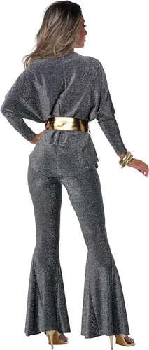 Vista 3 de Disfraz de Dazzler Disco para mujer