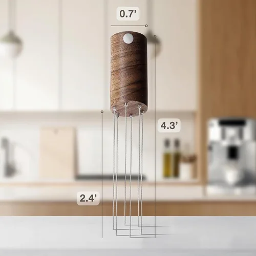 Vista 6 de WDT Tool - Agitadores de café expreso, distribuidor de café, herramientas de barista, herramienta de distribución de agujas de espresso para kit