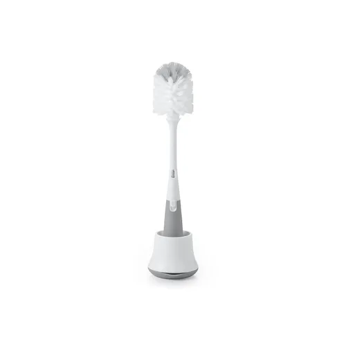 Vista 4 de OXO Tot - Juego de limpieza para botellas y tazas, color gris