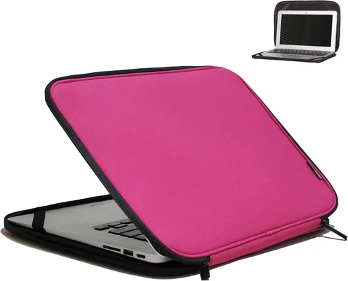 Vista 12 de Funda para computadora portátil 11.6 pulgadas Funda protectora plegable delgada Chromebook Funda protectora - Negro