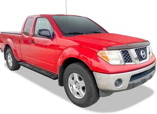 Vista 5 de APS Estribos de barras Nerf estilo OE negro compatibles con Nissan Frontier King Cab 2005-2024 y Suzuki Equator 2005-2012 Extra Cab