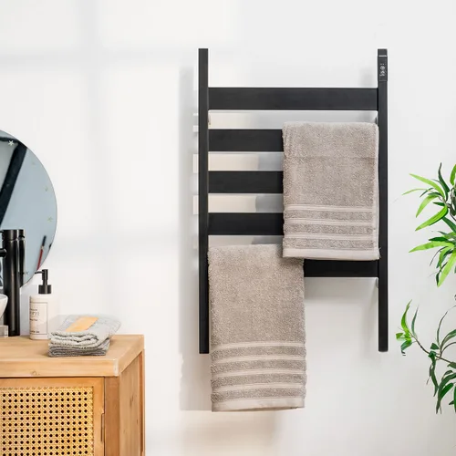 Vista 2 de Toallero Eléctrico de Pie o Pared Towarck InnovaGoods 5 Barras