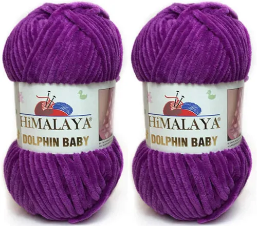 Vista 44 de Himalaya Dolphin 80301 - Ovillo de lana para tejer, 2 madejas, 264 yardas, 2 x 3.53 oz (80301)